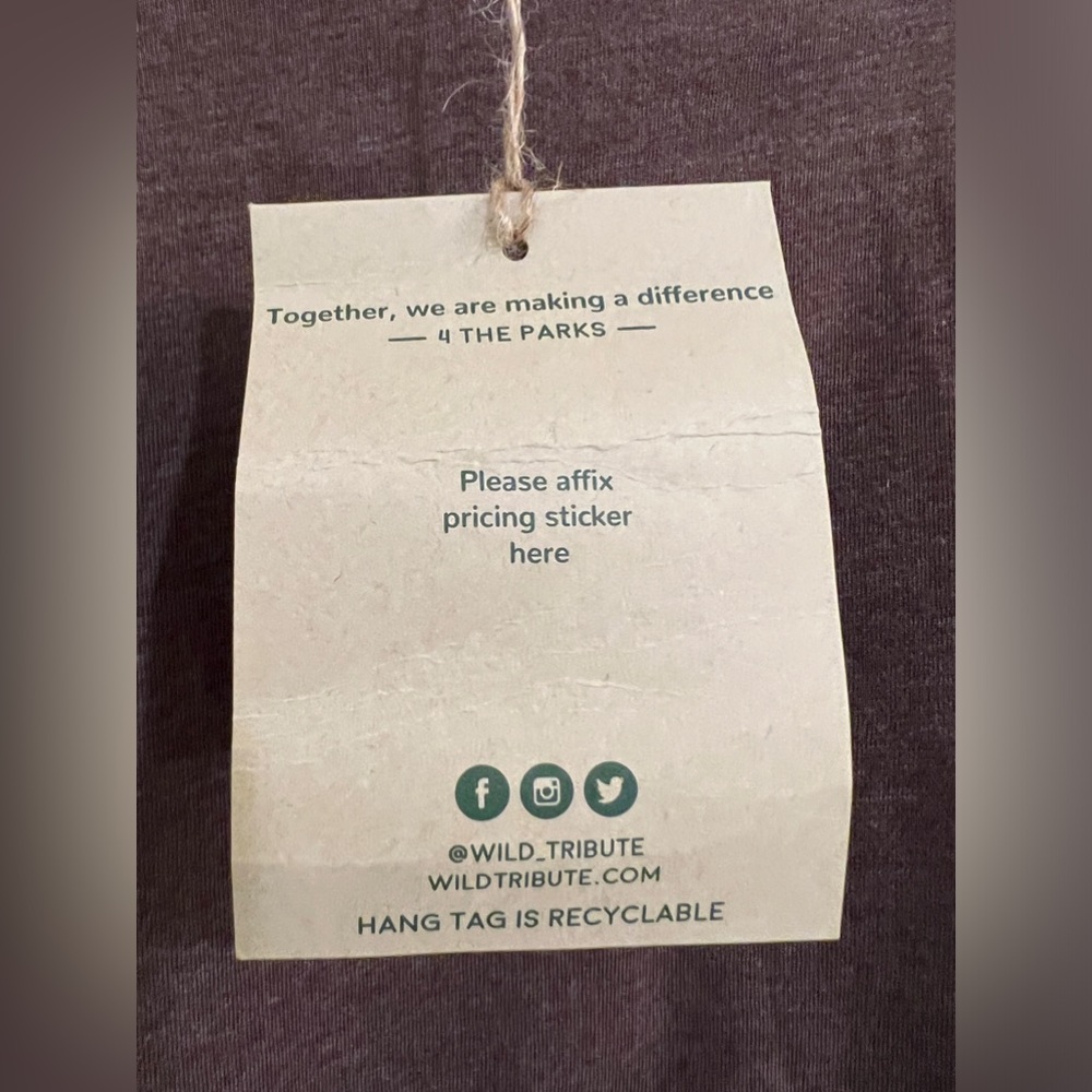New Arches Tent National Park Camp T-Shirt Coffee Gender-Neutral Medium NWT - Picture 7 of 11